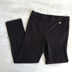 Rafaella Pants Pull-On Slim Leg Black 8